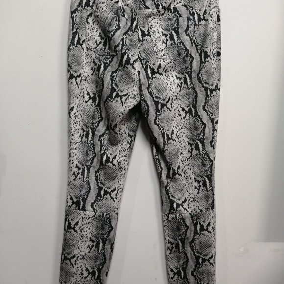 BNWT Sunset + Spring Women's Stretch Pants Snake Size Large - Picture 2 of 9